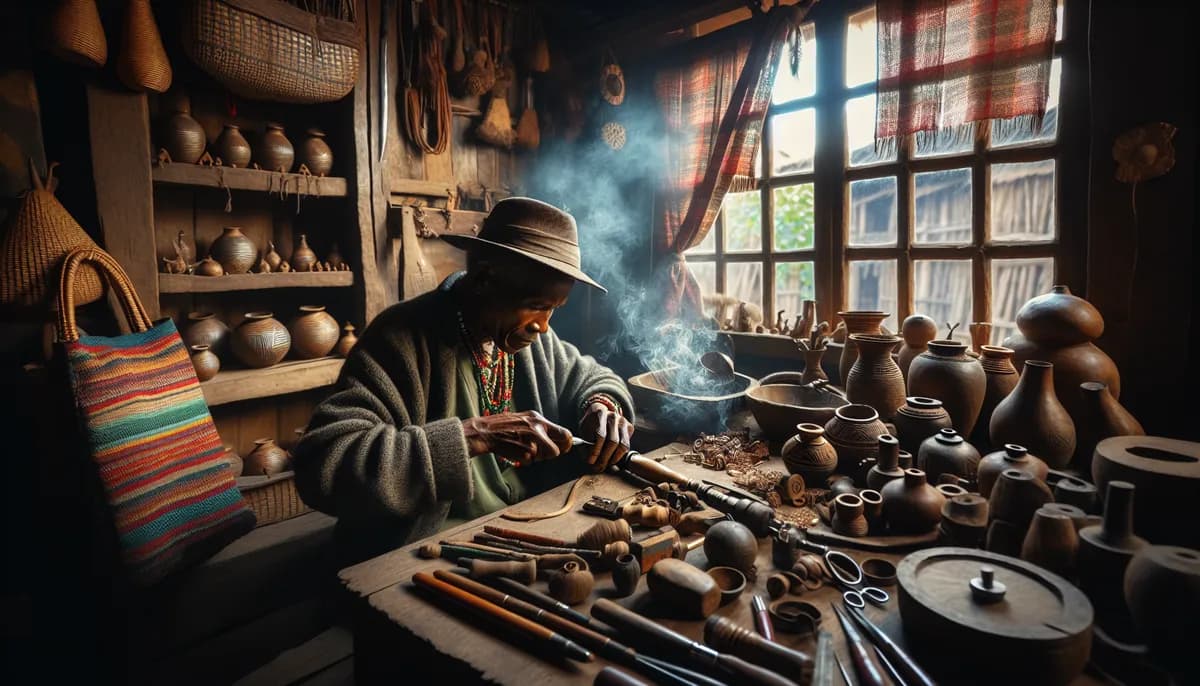 La magie de Madagascar au bout des doigts : Nizah Rakotobe et son artisanat d'exception